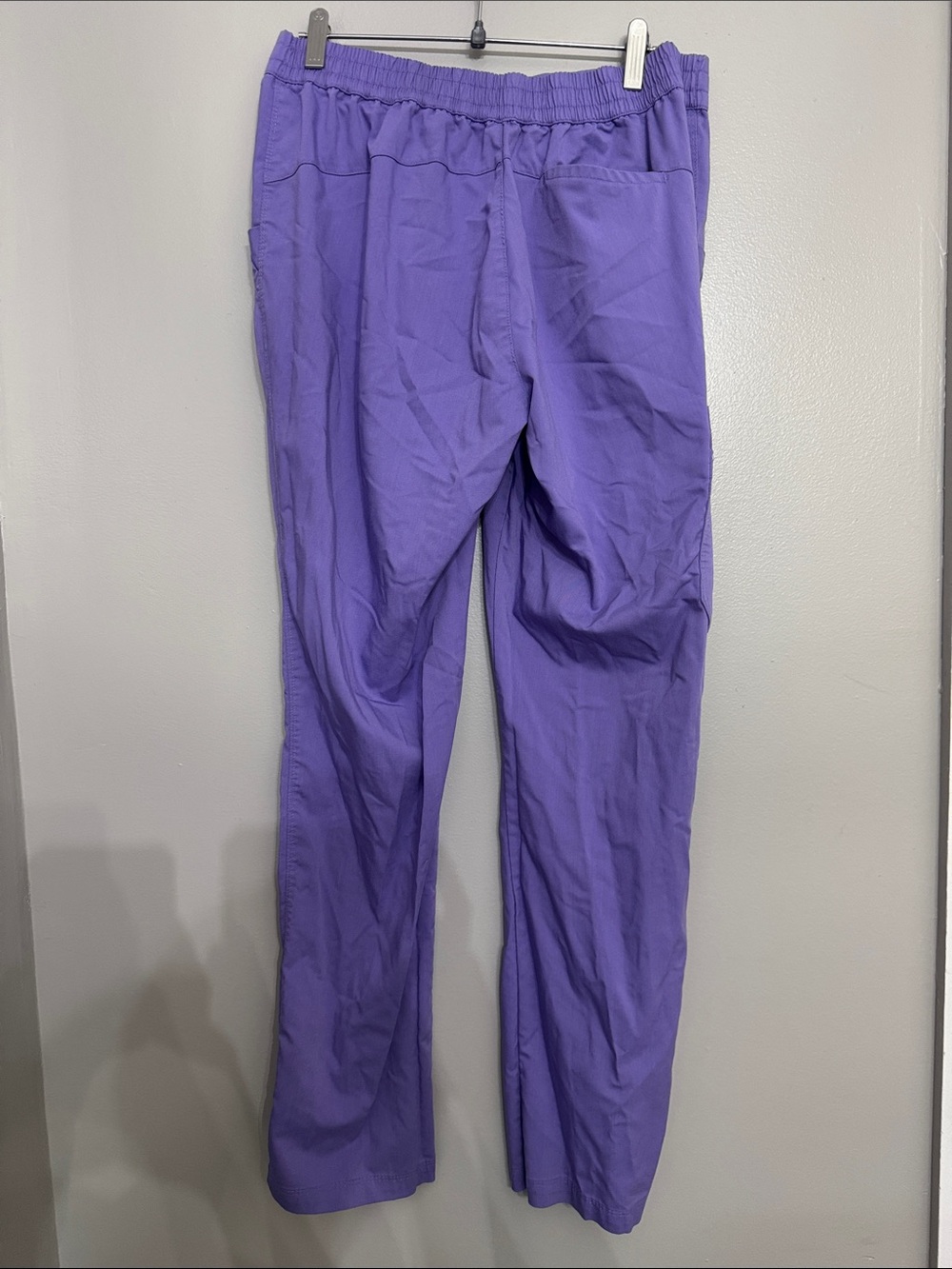 healing hands Purple Drawstring Cargo Joggers - Picture 2 of 3